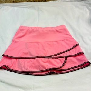 Lucky in Love tennis skirt. Lightly worn.